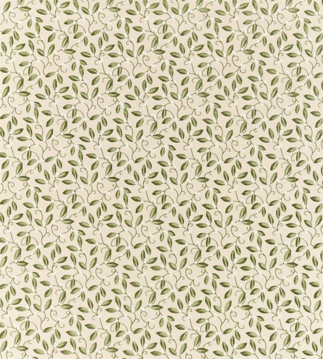 Mistletoe Embroidery Fabric by Morris & Co Artichoke