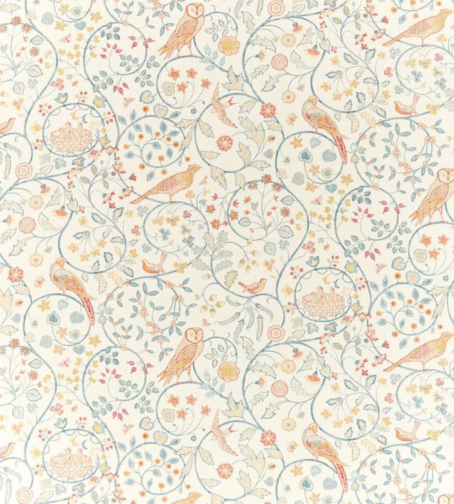 Newill Fabric by Morris & Co Teal