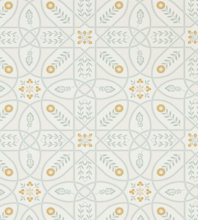 Brophy Trellis Wallpaper by Morris & Co Ivory Sage