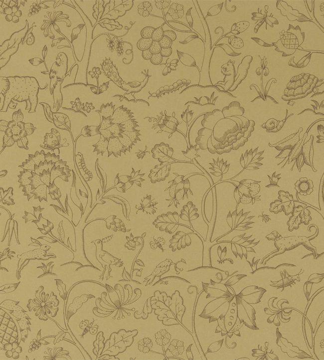 Middlemore Wallpaper by Morris & Co Antique Gold