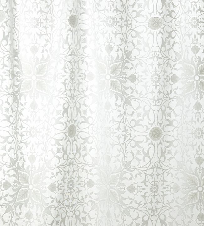 Pure Net Ceiling Applique Fabric by Morris & Co Paper White