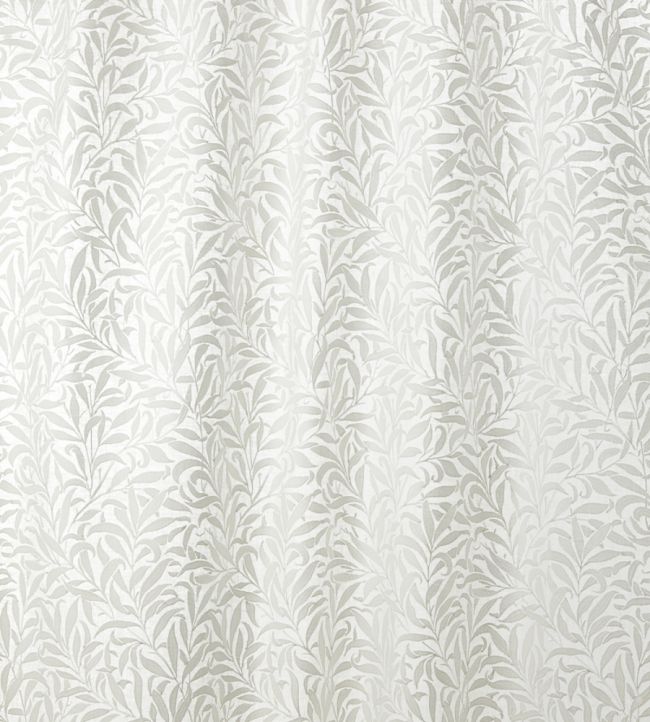 Pure Willow Bough Embroidery Fabric by Morris & Co Paper White