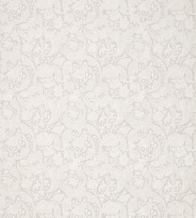 Pure Bachelors Button Embroidery Fabric by Morris & Co Pebble