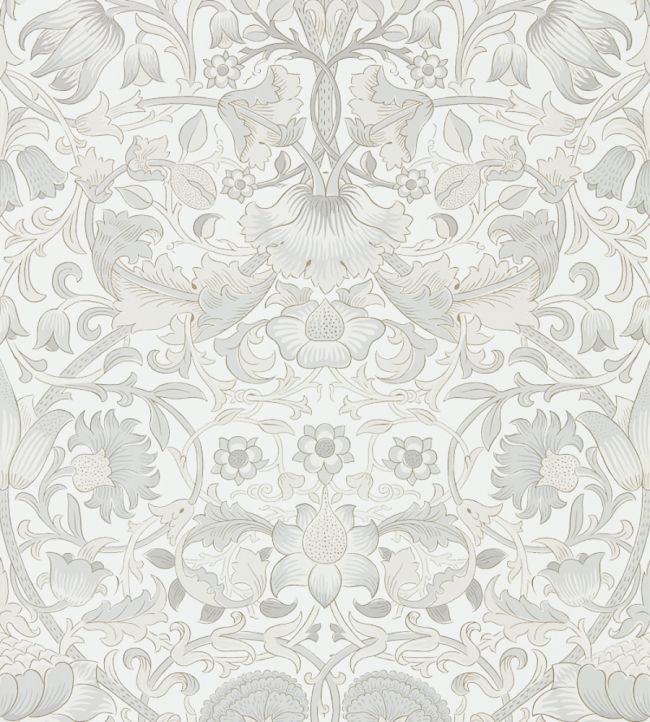 Pure Lodden Wallpaper by Morris & Co Chalk/Eggshell