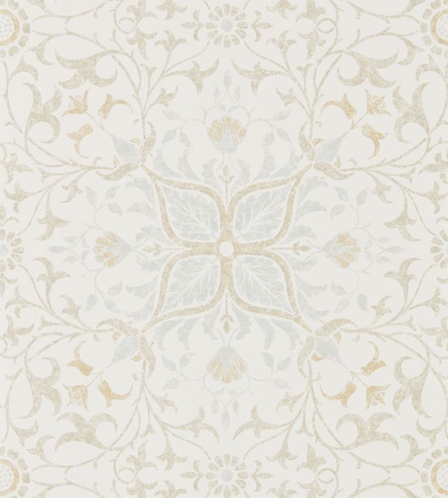 Pure Net Ceiling Wallpaper by Morris & Co Cream/Eggshell