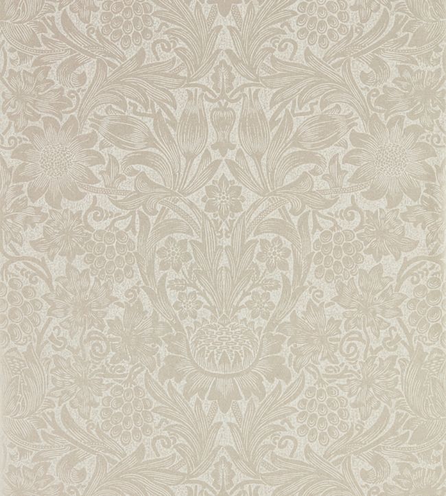 Pure Sunflower Wallpaper by Morris & Co Pearl/Ivory