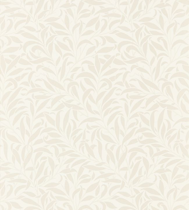 Pure Willow Bough Wallpaper by Morris & Co Ivory/Pearl