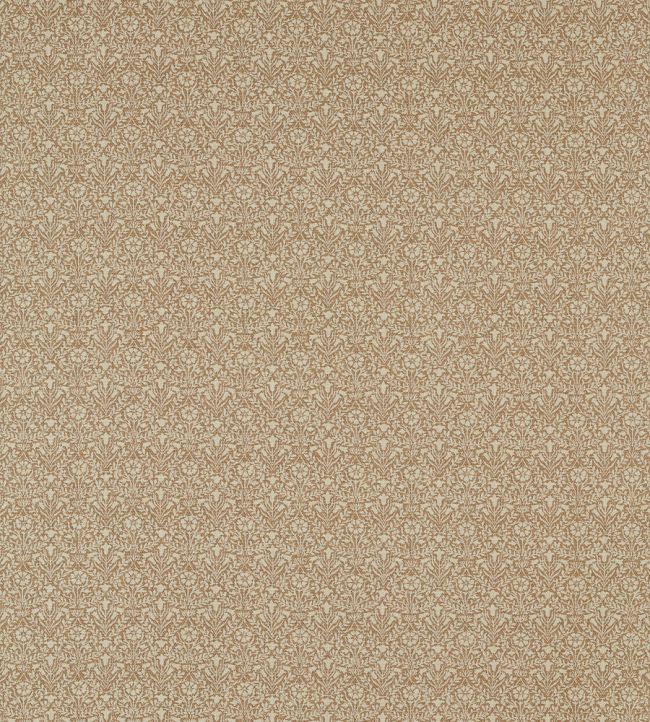 Bellflowers Weave Fabric by Morris & Co Wheat
