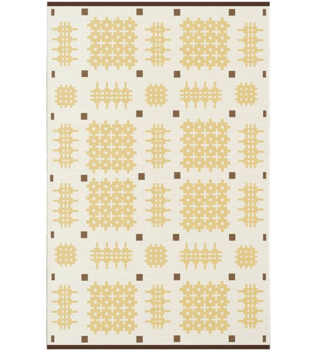 Layered Morrisstudio Ryg rug Dandelion MSRYDL140200 Dandelion