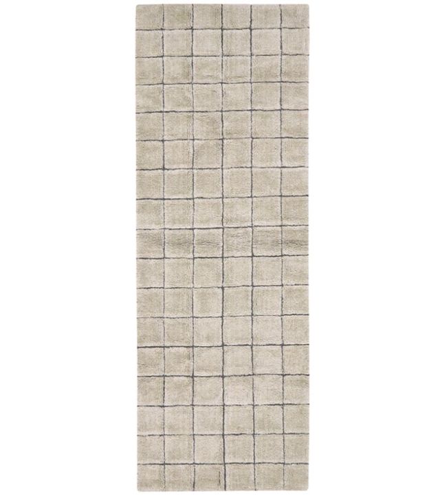 Lorena Canals Mosaic Runner rug Sandstone WO-MOSAIC-SAN-R Sandstone
