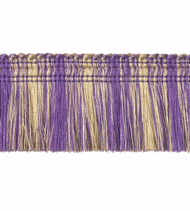 Moss Fringe 50mm Trimming by Houles Violet Amarante