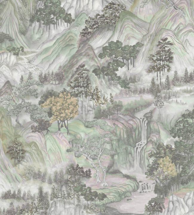 Mountainscape Wallpaper by Cole & Son Iridescent