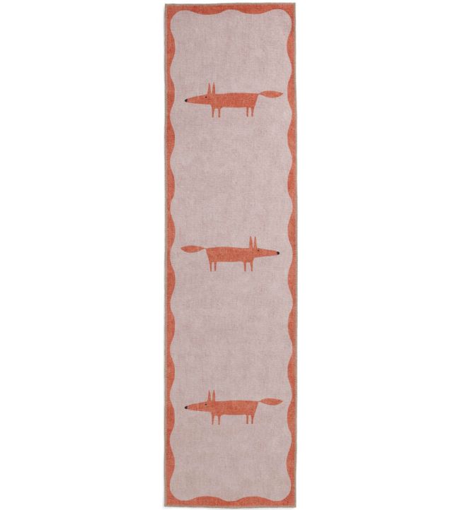 Scion Mr Fox Runner rug Pink/Terra SMRFOXPIKT6123 Pink/Terra