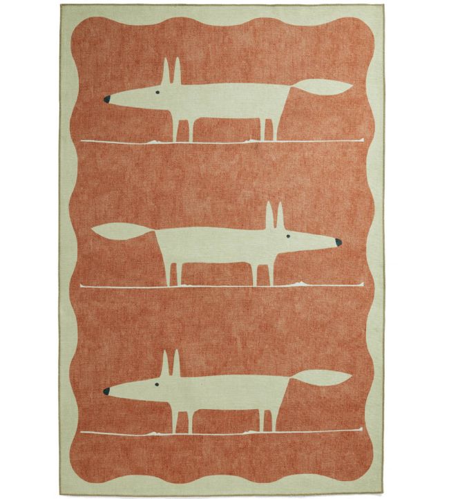 Scion Mr Fox rug Terra/Beige SMRFOXTERBGE7615 Terra/Beige