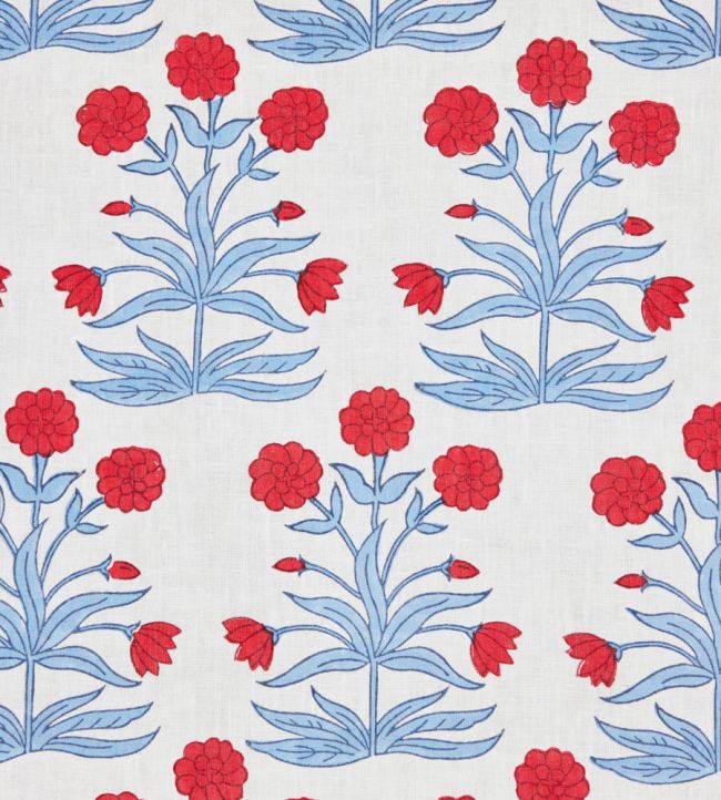 Mughal Fabric by Molly Mahon Crimson Sky