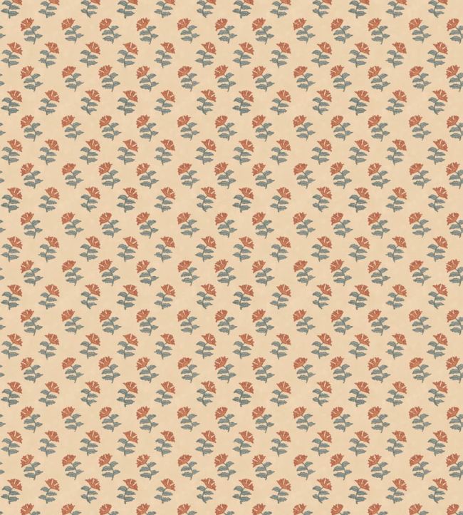 Mulberry Sprig Wallpaper by Mulberry Home Teal