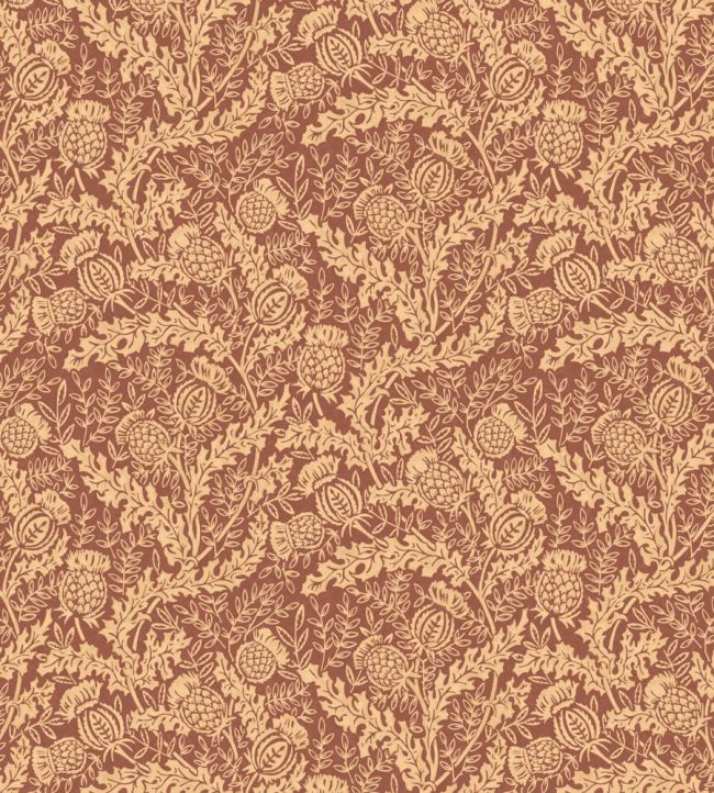 Mulberry Thistle Wallpaper by Mulberry Home Plum