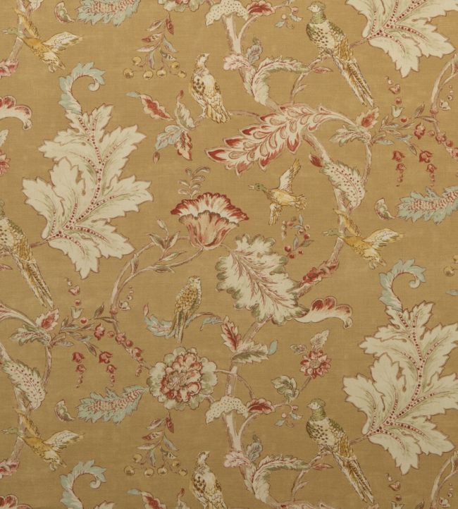 Early Birds Fabric by Mulberry Home Sand