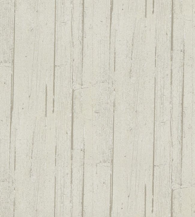 Wood Panel Wallpaper by Mulberry Home Dove Grey