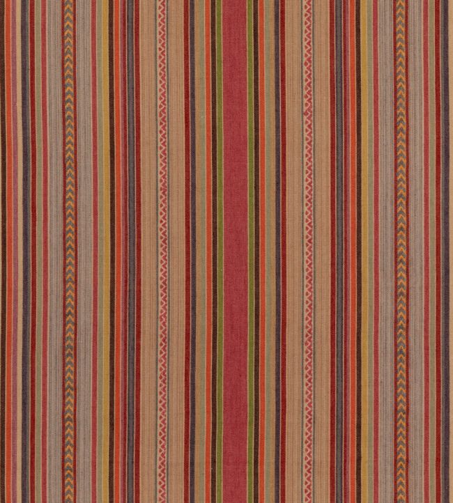 Art Stripe Fabric by Mulberry Home Multi