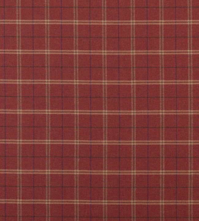 Islay Fabric by Mulberry Home Red
