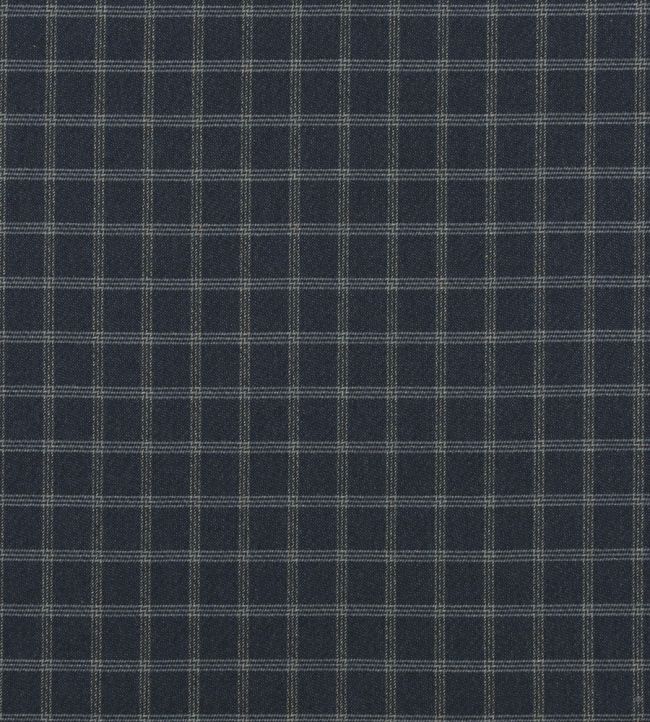 Bute Fabric by Mulberry Home Indigo