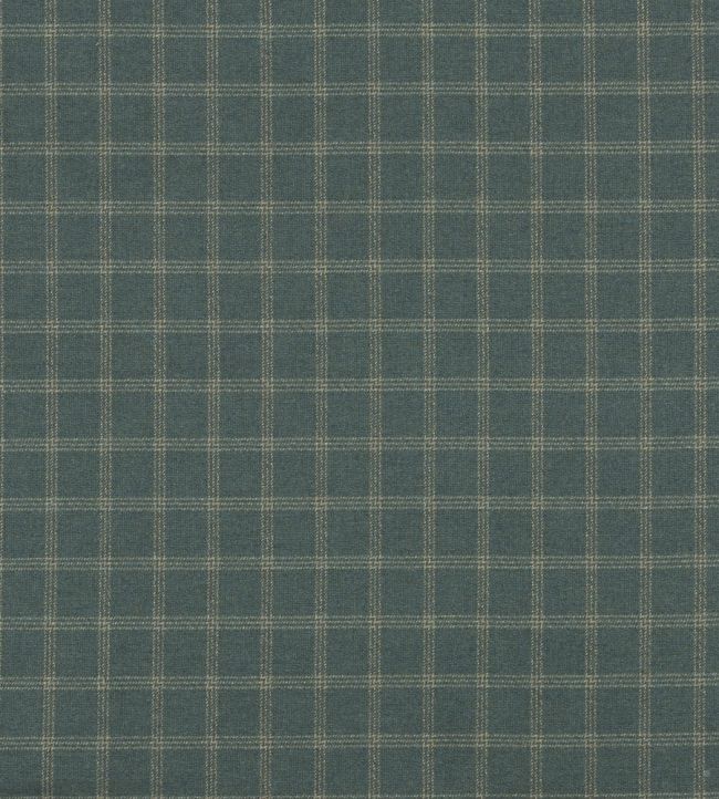 Bute Fabric by Mulberry Home Teal