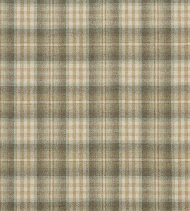 Nevis Fabric by Mulberry Home Sage/Aqua
