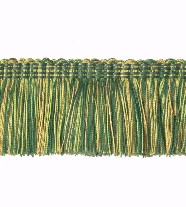 Multi-Colour Moss Fringe 50mm Trimming by Houles Lime