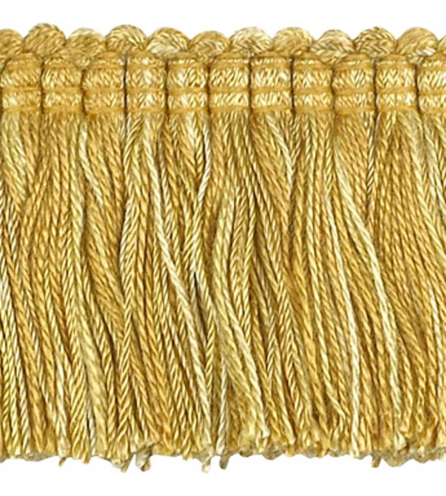 Multi-Colour Moss Fringe 50mm Trimming by Houles Yellow