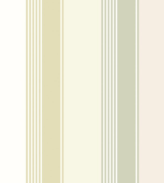 Multi Stripe Wallpaper by Ohpopsi Pistachio Mix