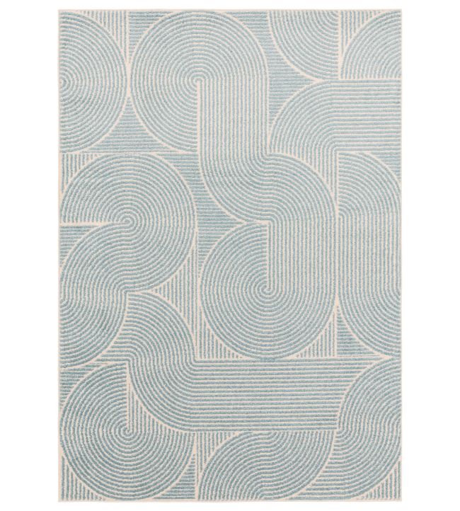 Asiatic Muse Swirl rug Blue MU02-80150 Blue