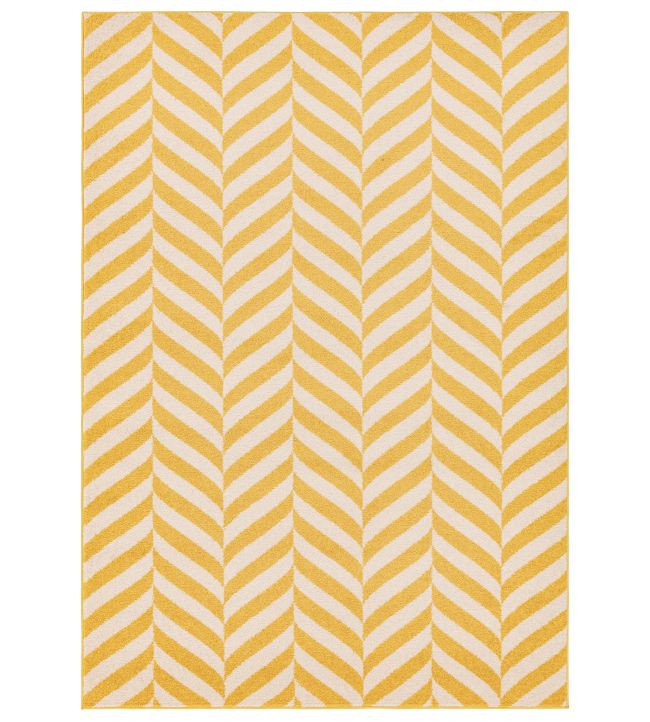 Asiatic Muse Chevron rug Yellow MU08-80150 Yellow