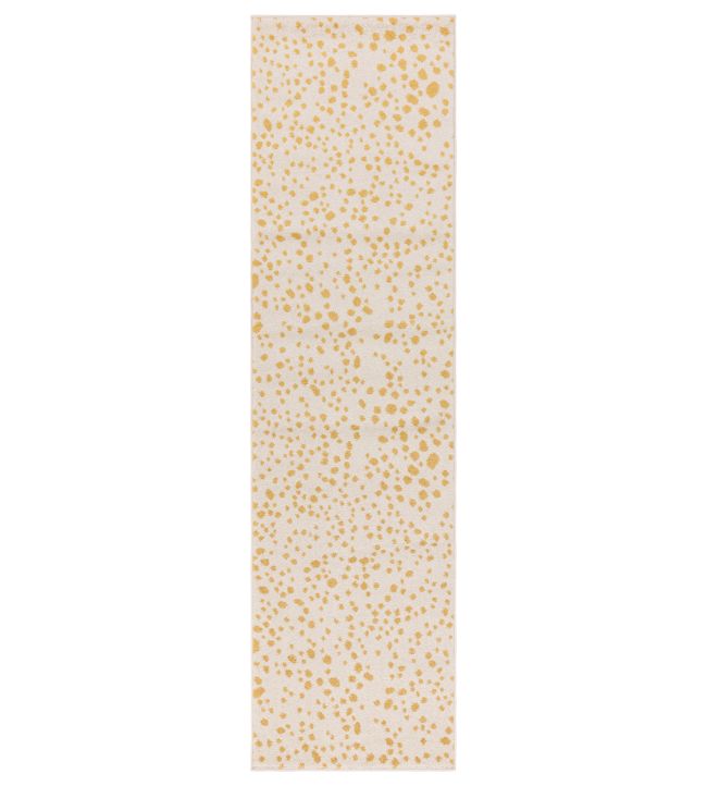 Asiatic Muse Spotty Runner rug Yellow MU12-60240 Yellow