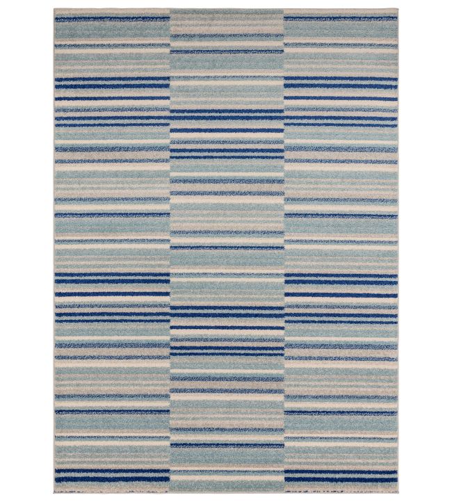 Asiatic Muse Stripe rug Blue MU05-80150 Blue