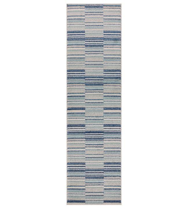 Asiatic Muse Stripe Runner rug Blue MU05-60240 Blue