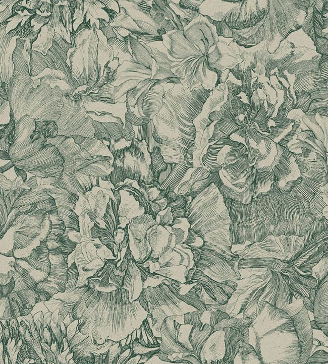 Floral Illustration Wallpaper by Eijffinger 346