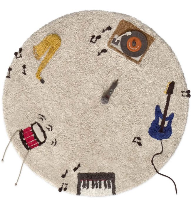 Lorena Canals Music rug Multi C-MUSIC Multi