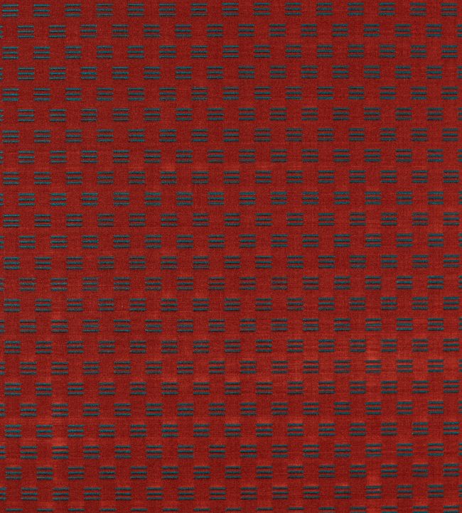 Mustak Fabric by Zoffany Cochineal