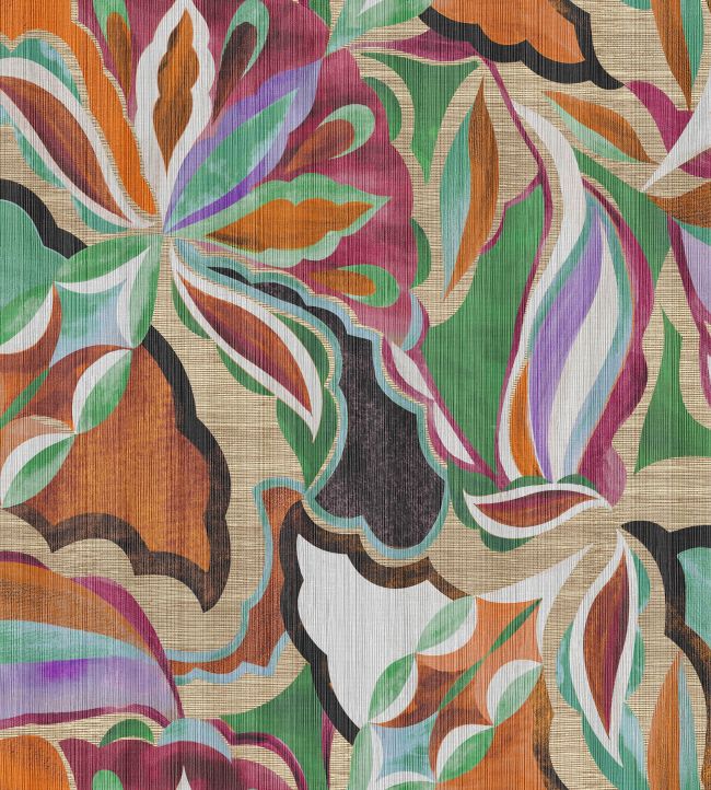 Myriad Wallpaper by Arte Summer Bouguet