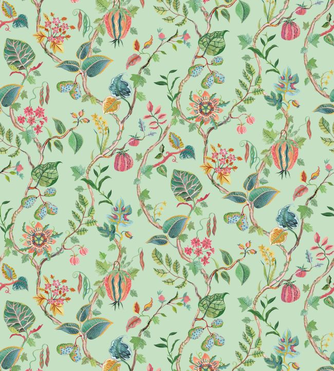 Mythica Wallpaper by Osborne & Little Celadon