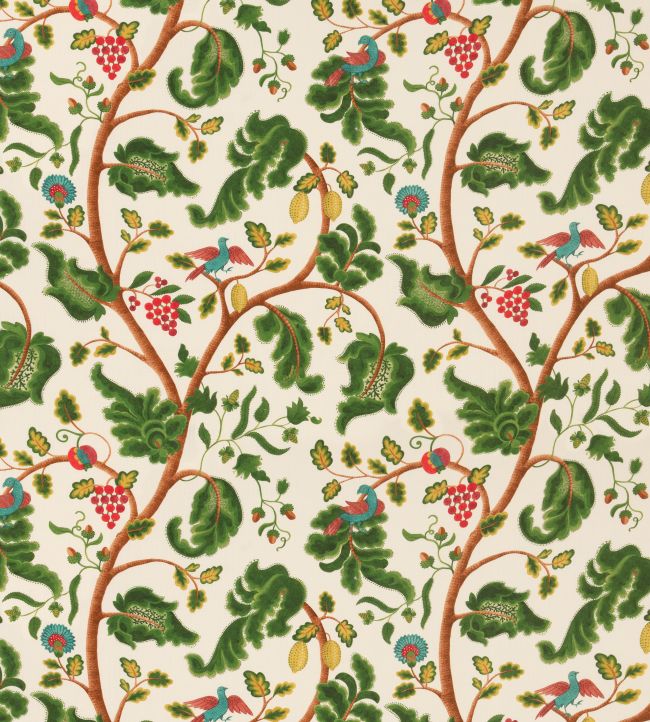 Mythical Trail Fabric by George & Minnie Emerald