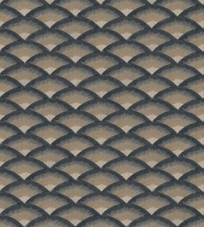 Nami Wallpaper by Casamance Noir/Dore