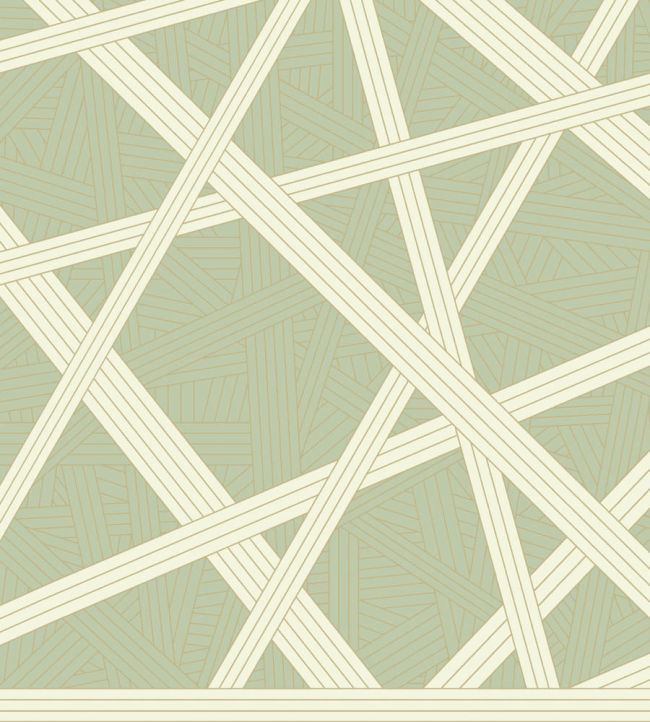 Nastri Wallpaper by Missoni Green