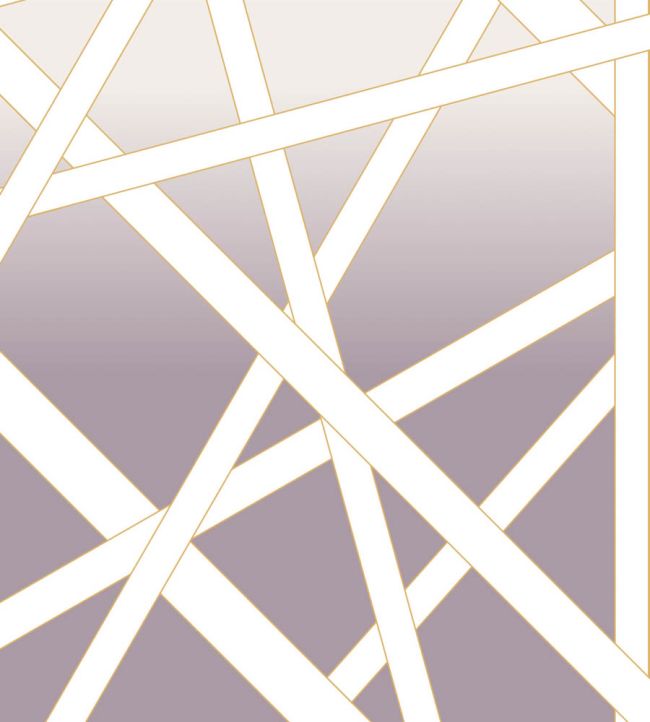 Nastri Shade Mural by Missoni Purple