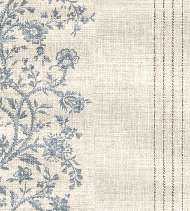 Natalie Wallpaper by Sandberg Blue