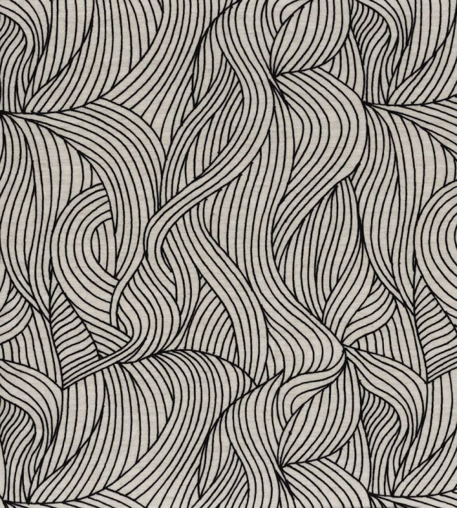 Naviglio Fabric by Casamance Noir