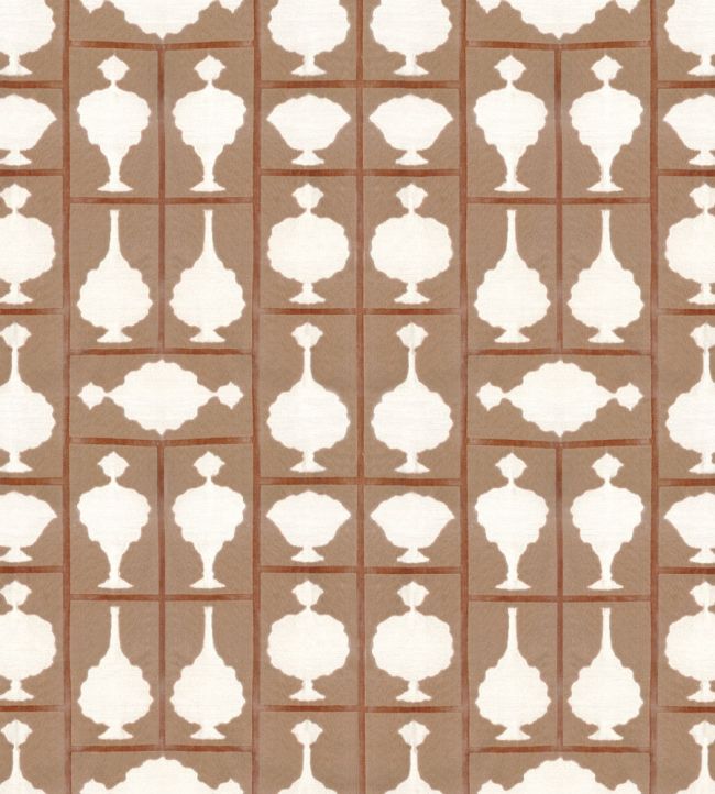 Nectar of Paradise Fabric by JORO Rust