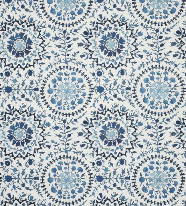 Neela Fabric by Manuel Canovas Indigo