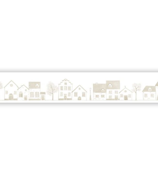 Neighborhood Border Wallpaper by Casadeco Lin
